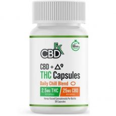 CBDFx - Full spectrum CBD + THC Capsules - 25mg / 2.5mg