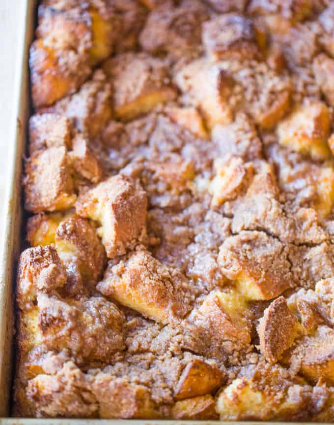 Recovery CBD-Infused French Toast Casserole