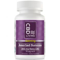 CBD Living - Broad Spectrum CBD Gummies - 10mg CBD per gummy / 30 count