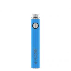 4Score 650mAh Dual Charge Vape Pen Battery - Blue