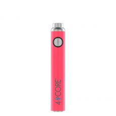 4Score 650mAh Dual Charge Vape Pen Battery - Pink