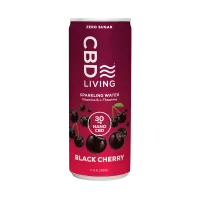 CBD Living - CBD Sparkling Water - Black Cherry