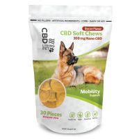 CBD Living - CBD Dog Soft Chews - Mobility Support - Bacon