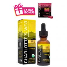 Charlotte's Web - CBD Oil Tincture - 17mg CBD per mL