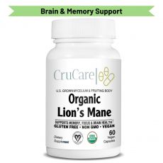 CruCare - Organic Lion's Mane Mushroom Capsules