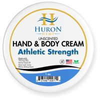 Huron Hemp - CBD Cream - Unscented - Athletic Strength - 1oz