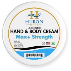 Huron Hemp - CBD Cream - Unscented - Max+ Strength - 1oz