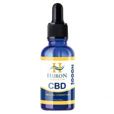 Huron Hemp - Pure CBD Oil 2000mg - 0% THC