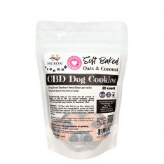Huron Hemp - CBD Dog Treats - Soft Baked Cookies - 20 Count