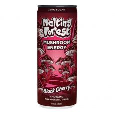 Melting Forest - Mushroom Sparkling Energy - Black Cherry