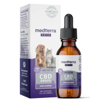 Medterra - CBD Pets Tincture for Dogs & Cats - 300mg CBD per bottle