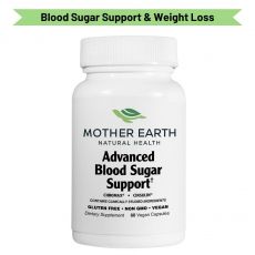Mother Earth's Advanced Blood Sugar Support - Weight Loss Capsules