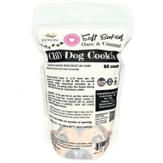 Huron Hemp - CBD Dog Treats - Soft Baked Cookies - 60 Count