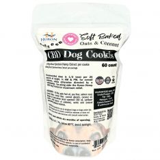 Huron Hemp - CBD Dog Treats - Soft Baked Cookies - 60 Count