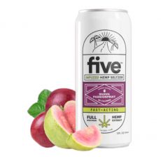 five™ CBD - Infuzed THC Seltzers - Guava Passionfruit