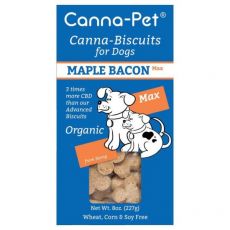 Canna-Pet CBD Dog Treats - MAX Strength - Maple Bacon - 3x Stronger
