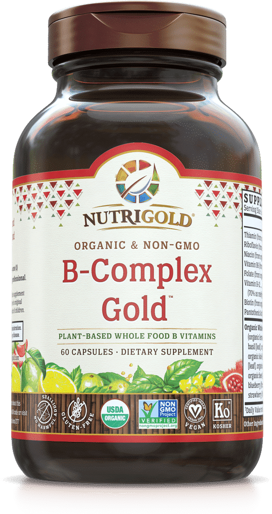 NutriGold B-Complex Gold - Mother Earth Natural Health