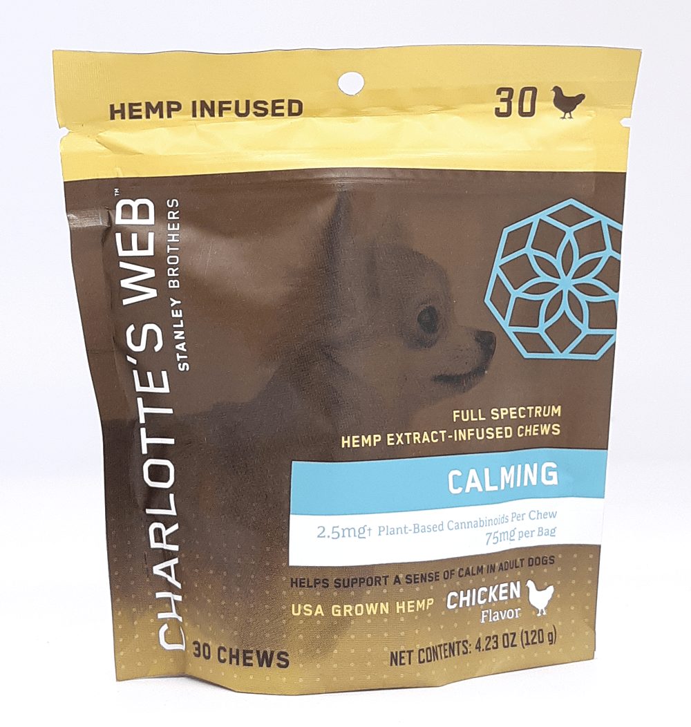 Charlotte's Web CBD Dog Chews - Calming • Mother Earth Natural Health